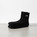 Saint Tears Casual Ribbed Socks in black, ribbed fabric, casual streetwear style
